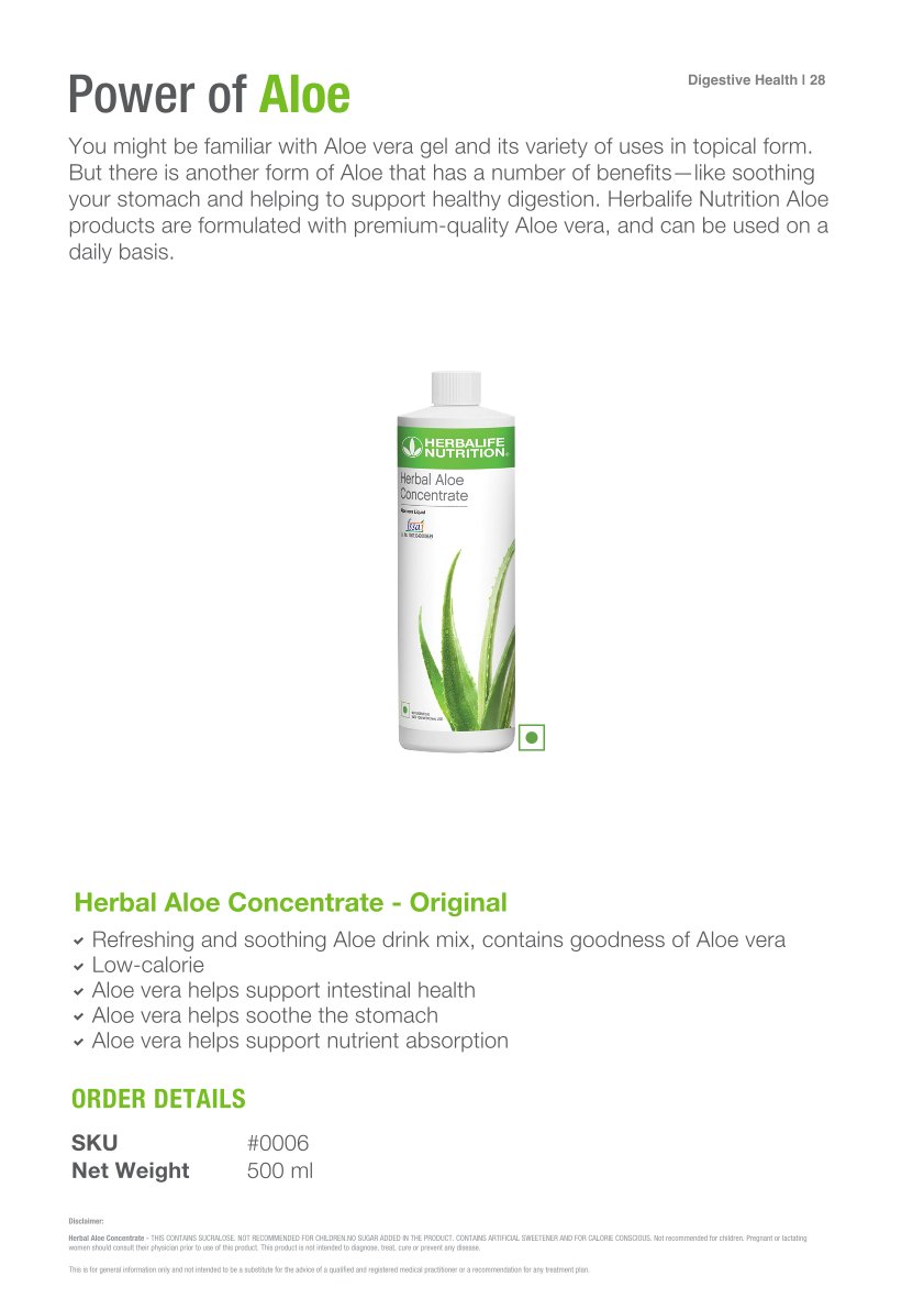 Herbal Aloe Concentrate
