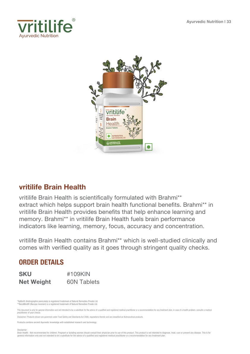 vritilife Brain Health